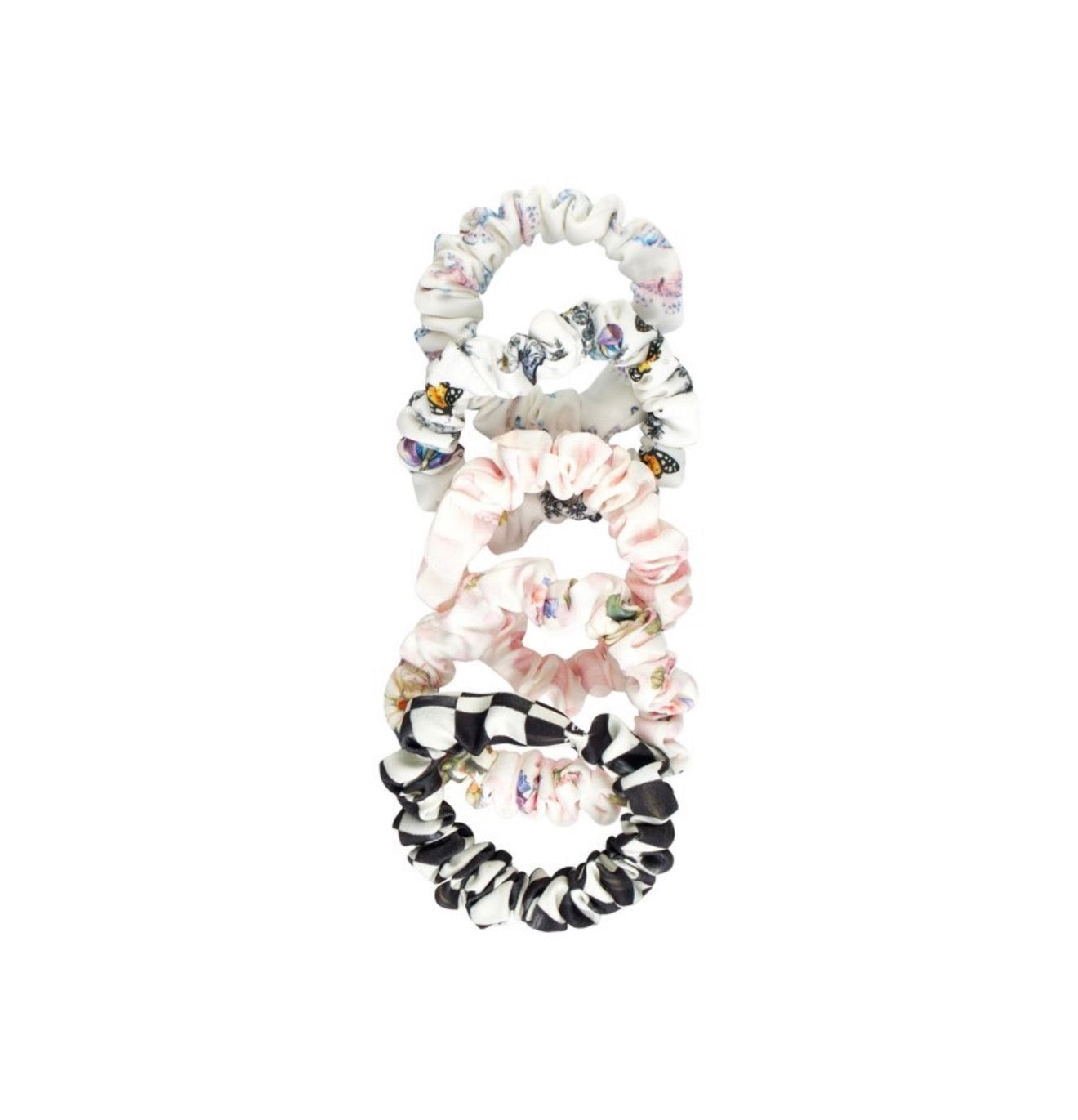 Satin scrunchies 5ct
