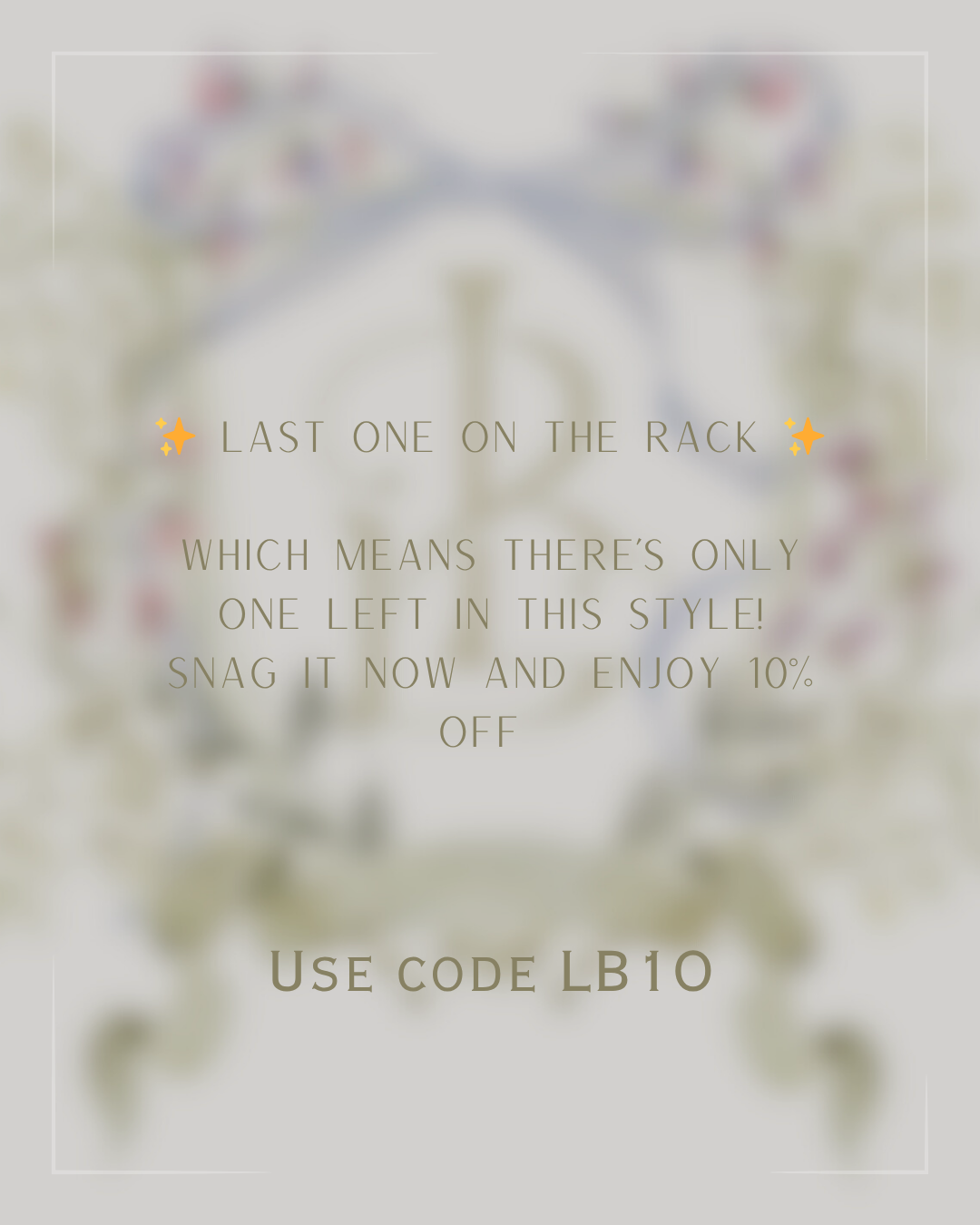 Use Code LB10 for 10% off