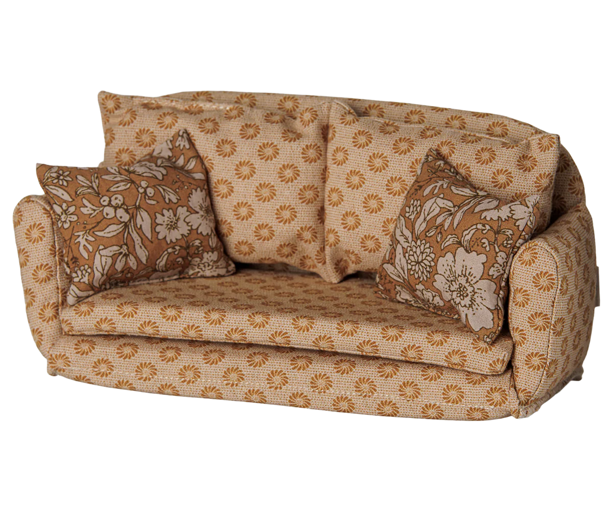 Preorder Sofa bed, Mouse, Large - Ocher