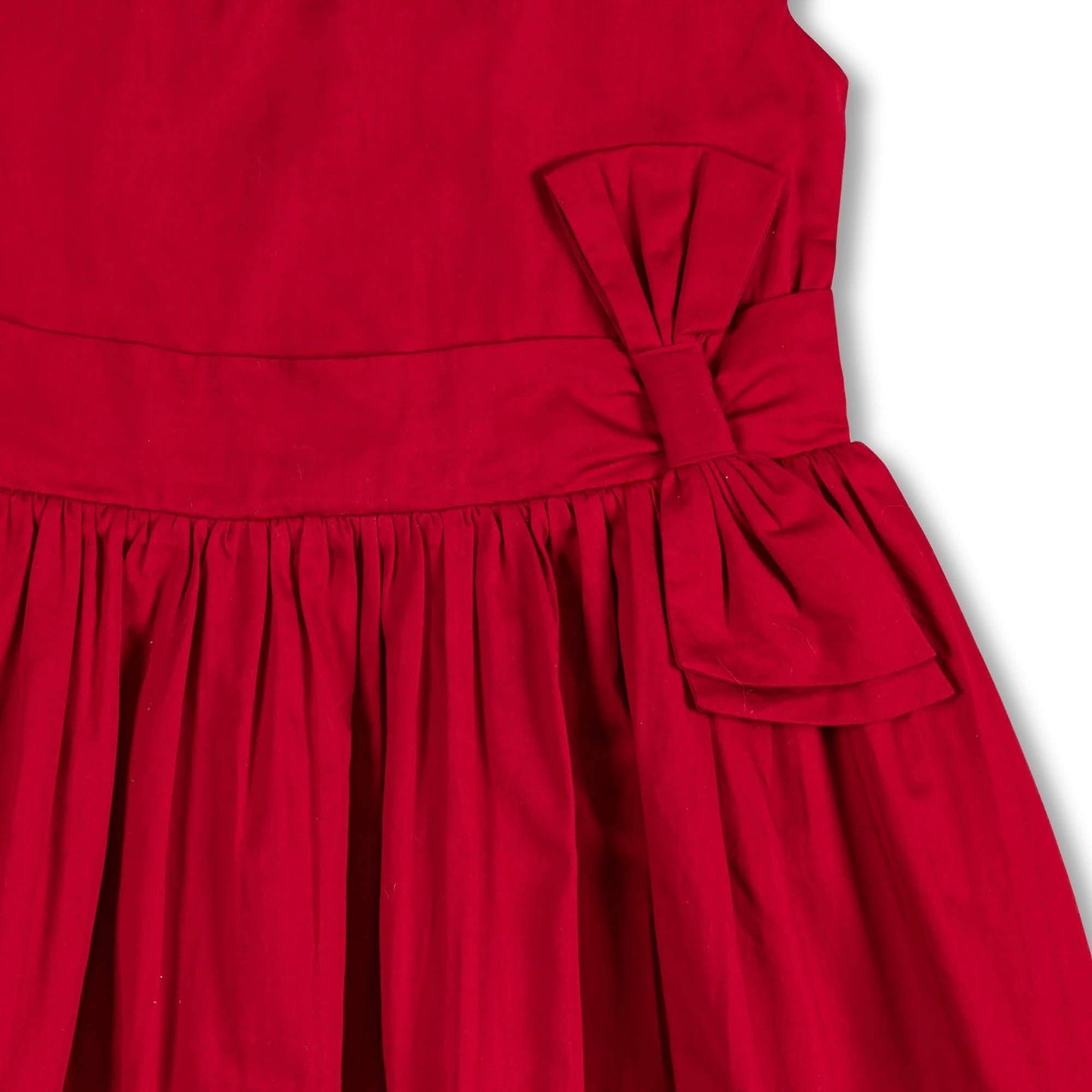 Party Dress with Bow Sash