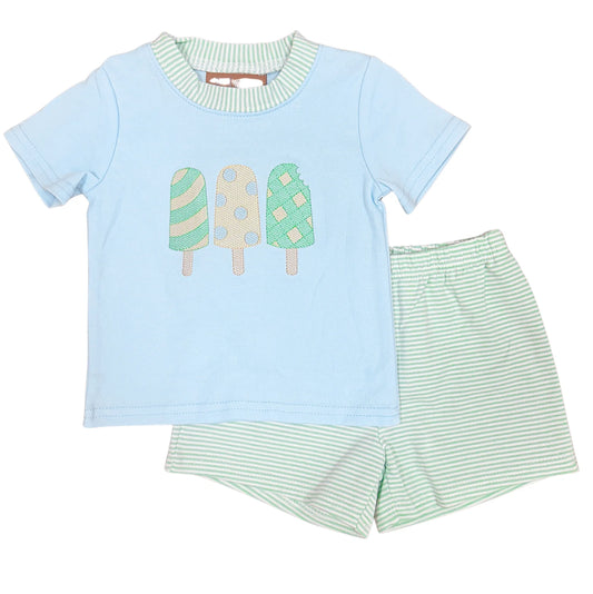 Popsicle boys Short Set