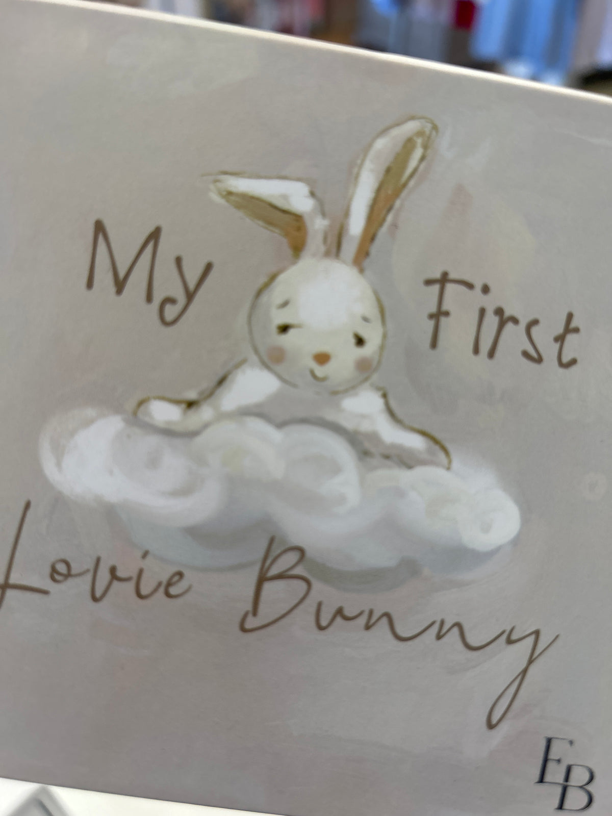 My first lovie bunny