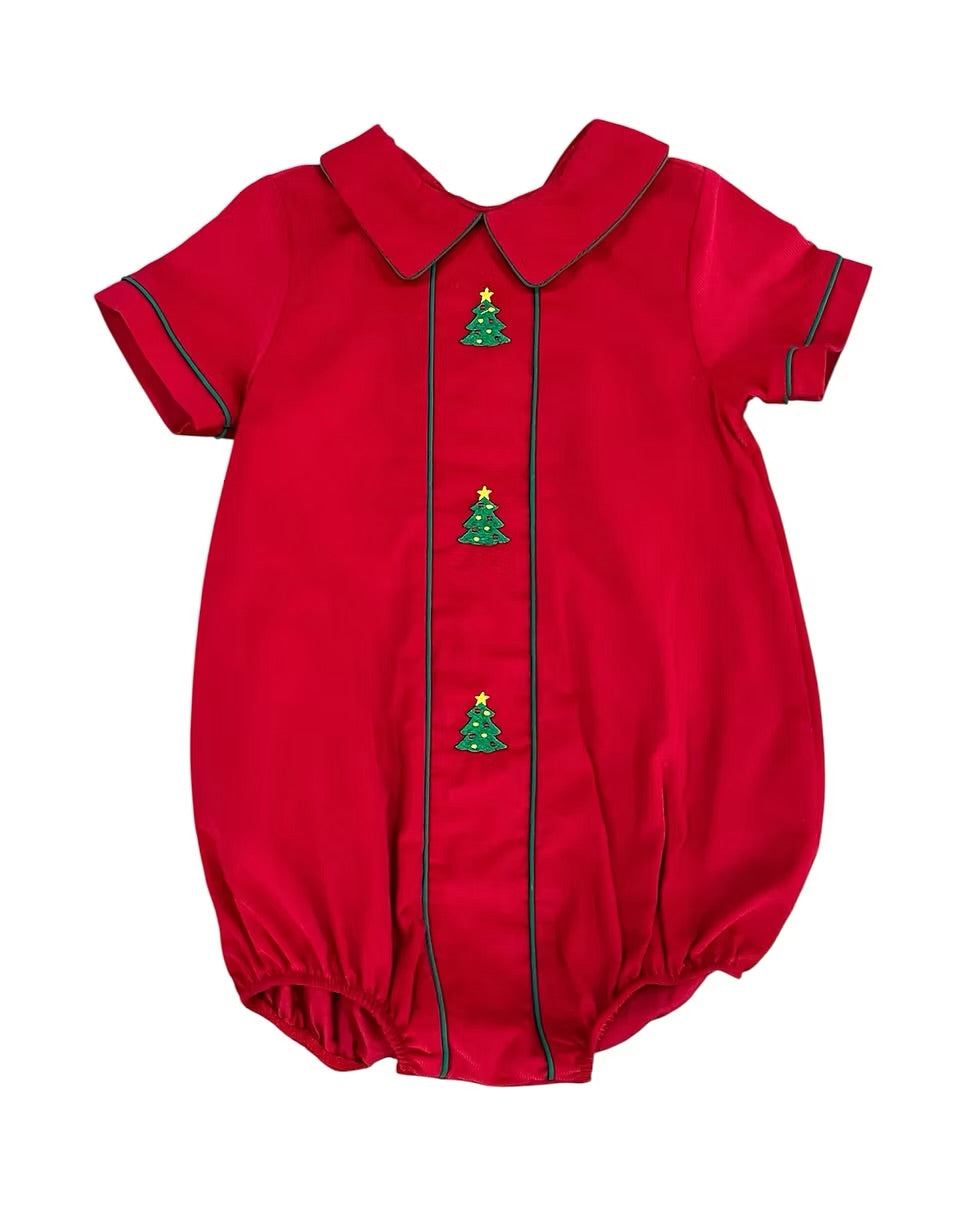 Red Christmas boy bubble