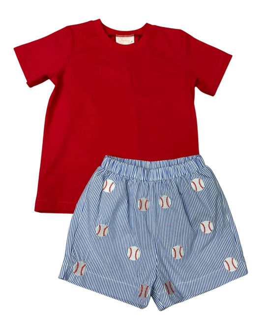 Baseball short set