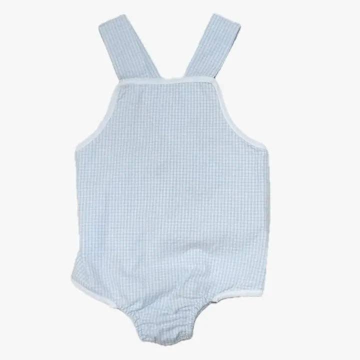 Checkered Sun Romper