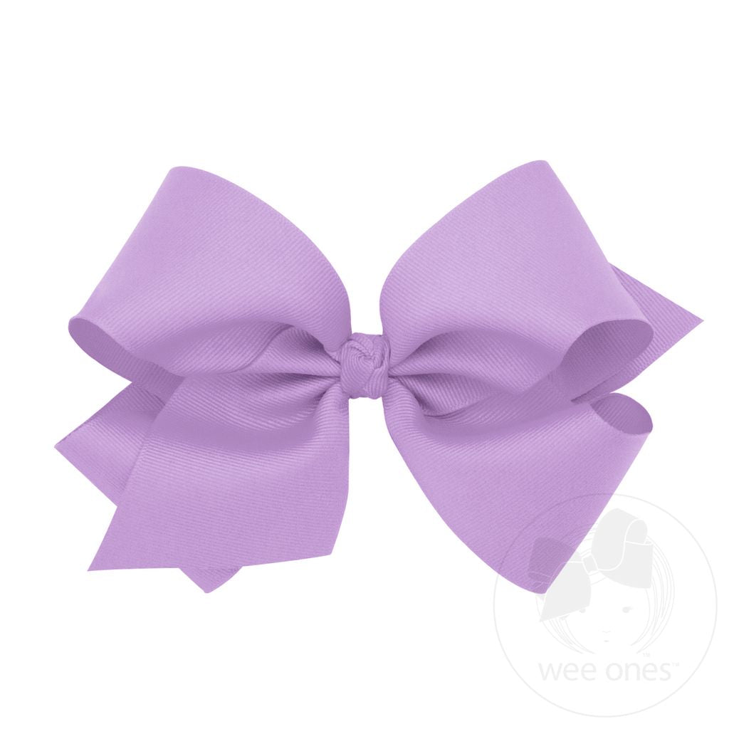 King Classic Grosgrain Hair Bow (Plain Wrap)