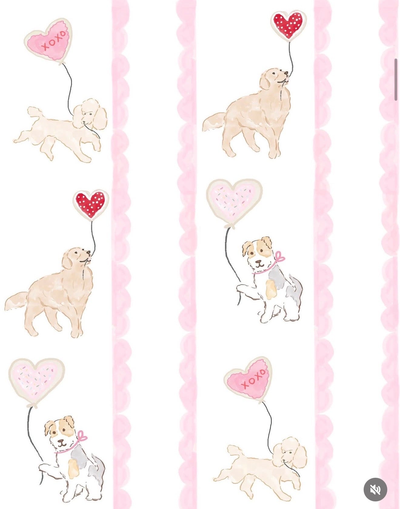 Valentine Pups PJs