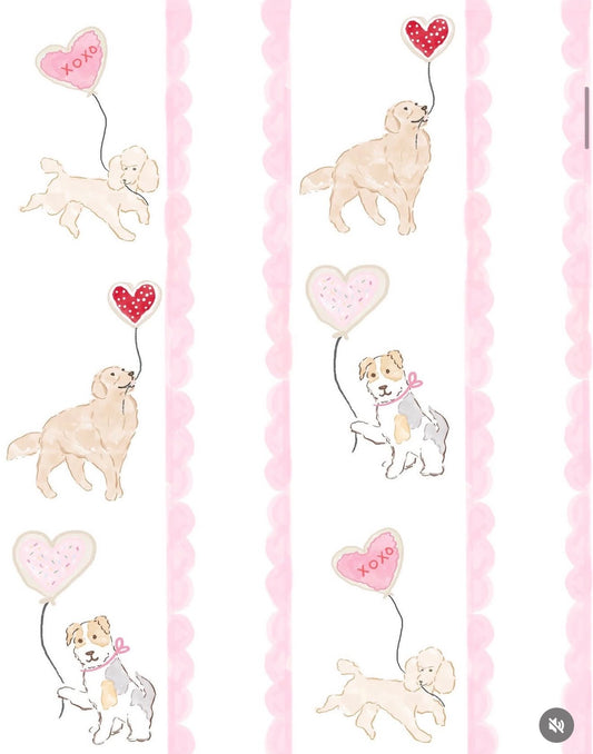 Valentine Pups PJs