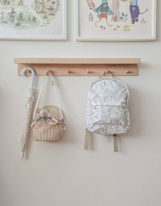 Mini Backpack - Delicate flowers
