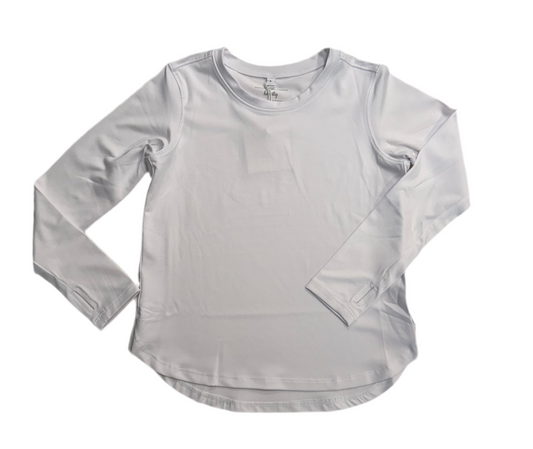 Long Sleeve White Tee