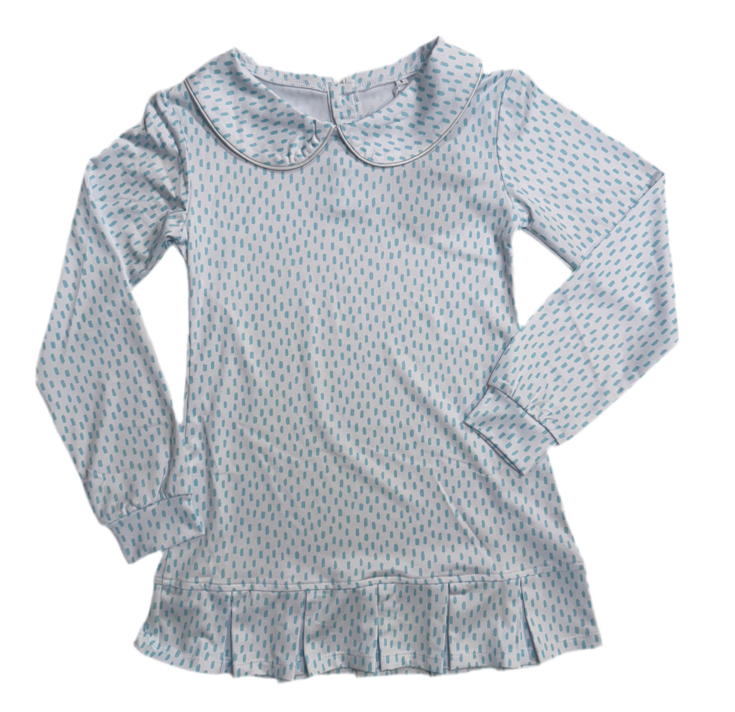 Pleated Active Aqua Dress