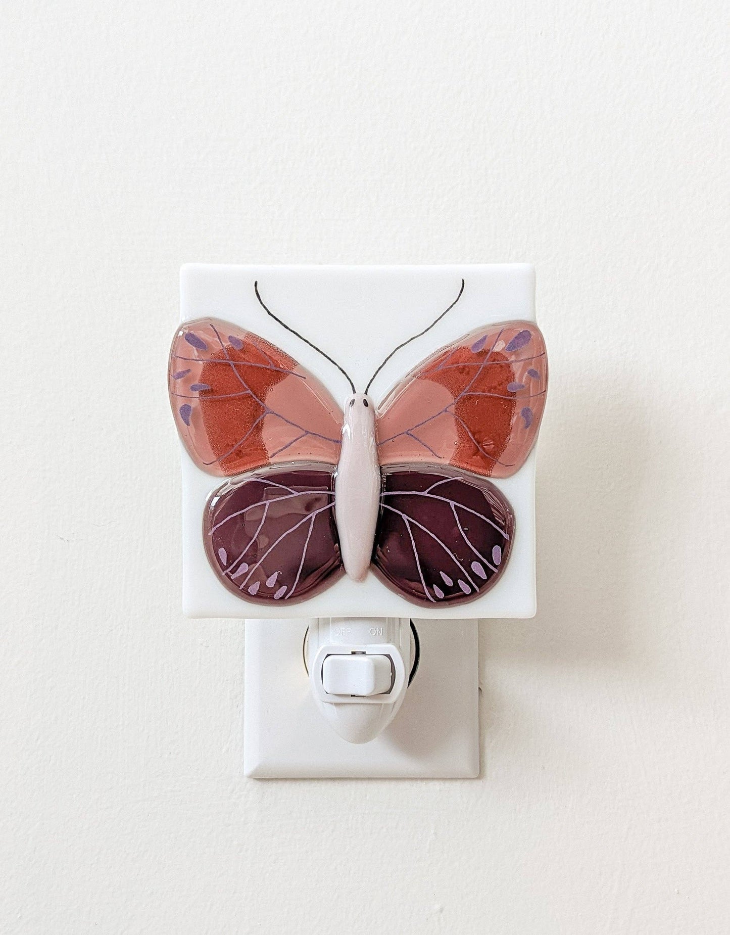 Night Light - Pink butterfly