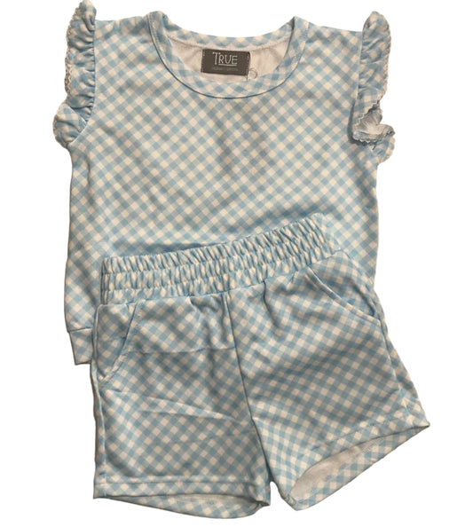 Gingham short set