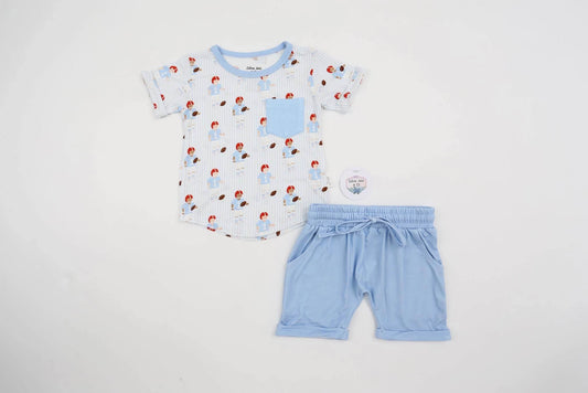 Preorder ole miss short set