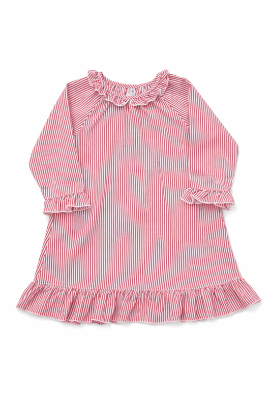 Stripe gown pajama