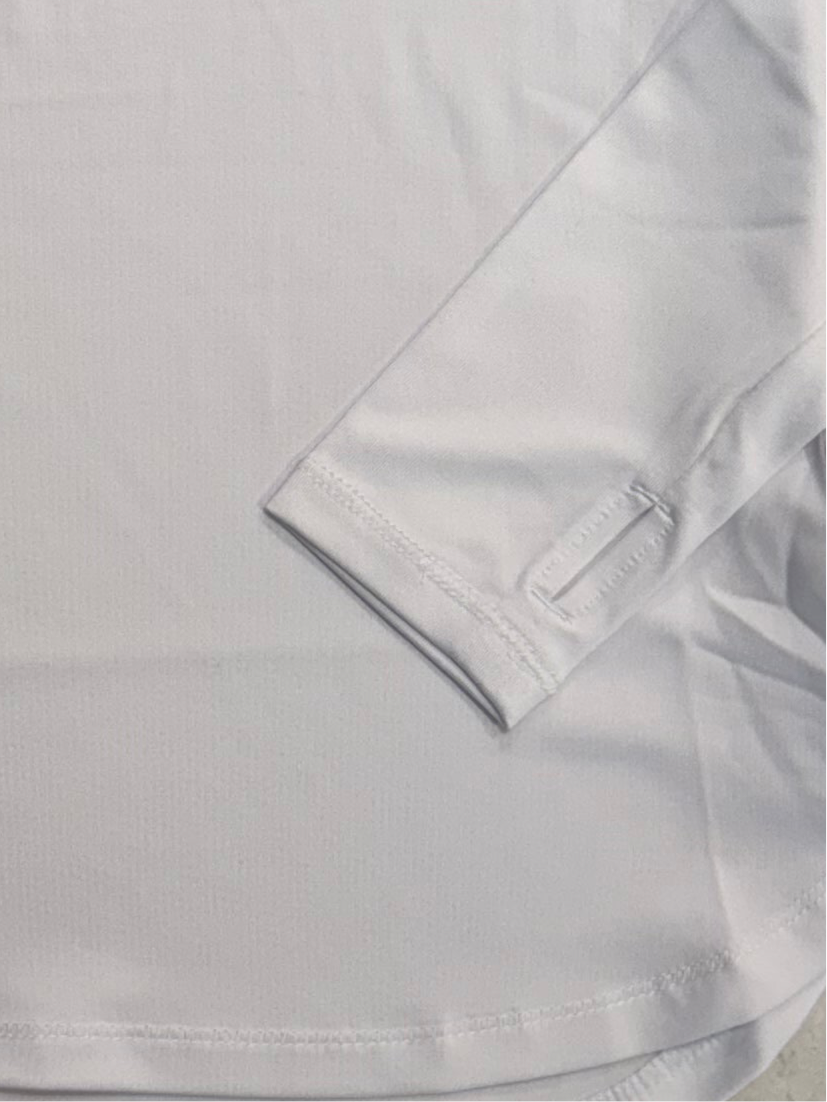 Long Sleeve White Tee