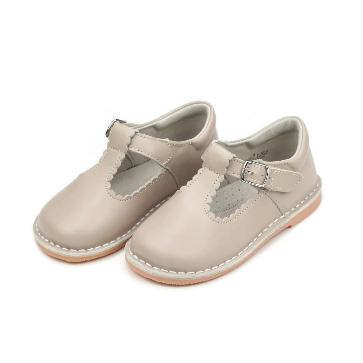 Selina Scalloped T-Strap Mary Jane F-500