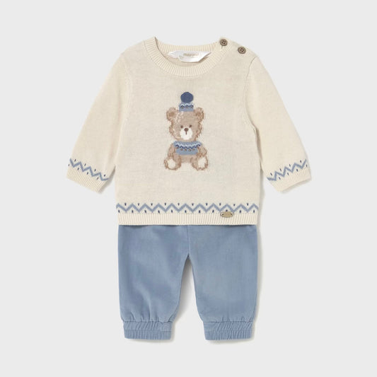 Boy Pants and Sweater Set