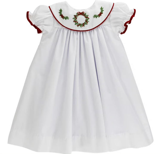 White Wreath Dress