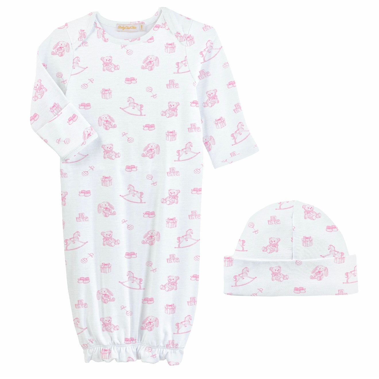 Tiny baby toys with hat