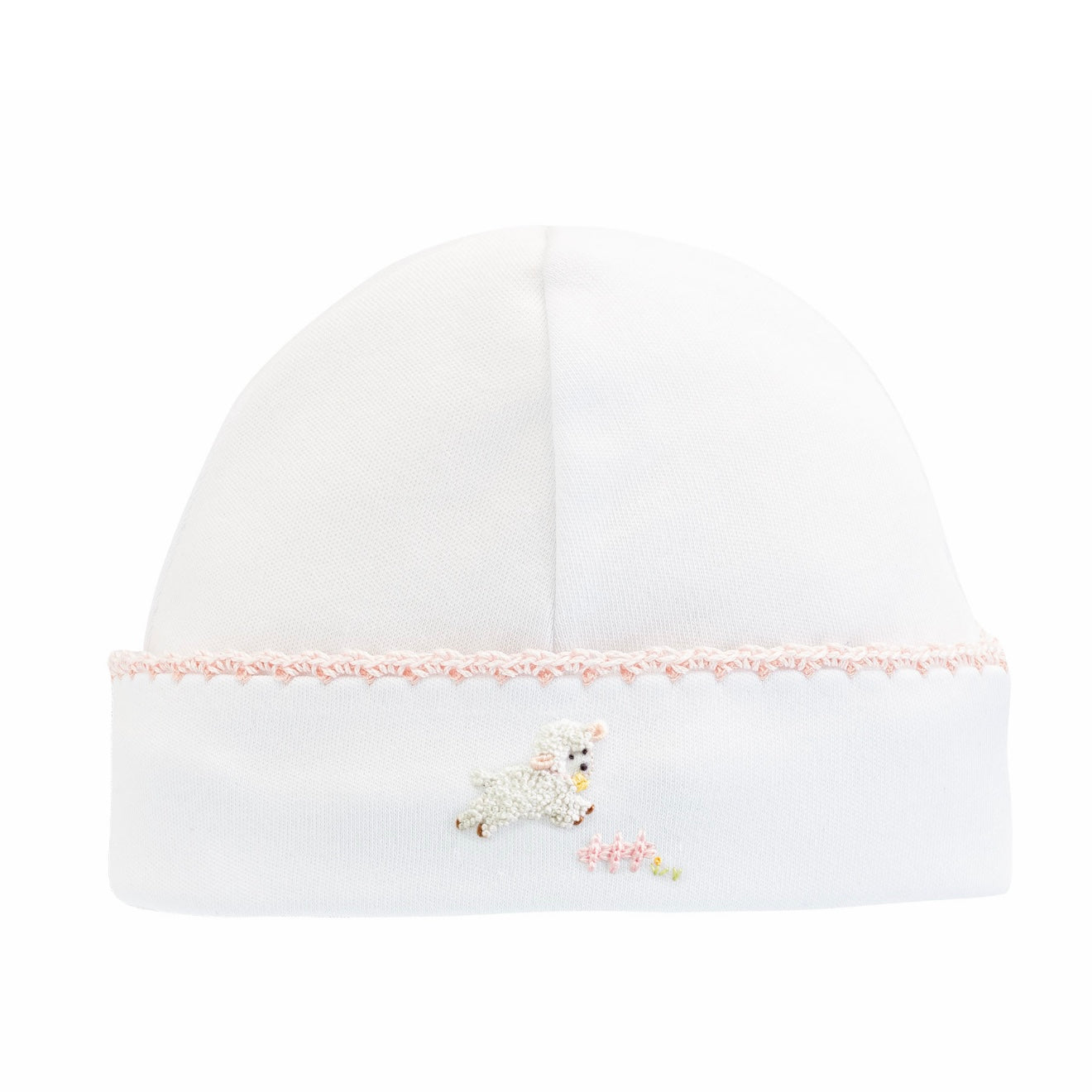 Baby lambs pink hat