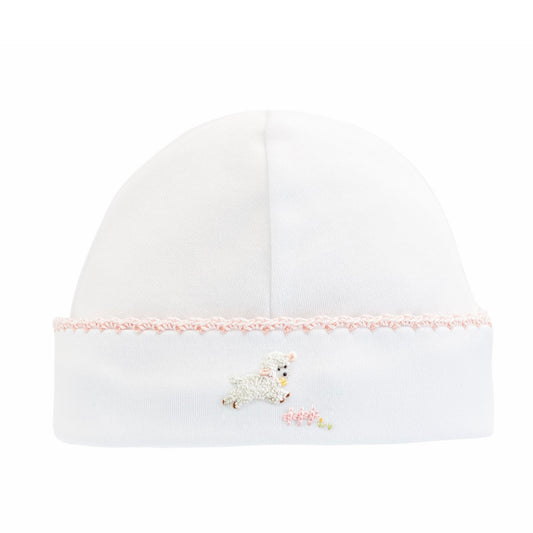 Baby lambs pink hat