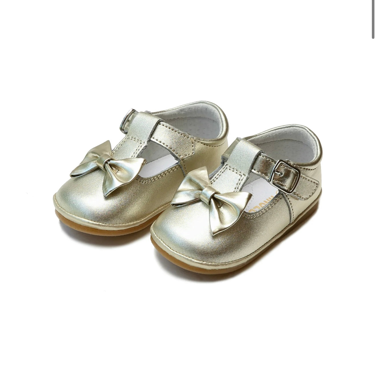 Minnie Bow Leather Mary Jane (Baby) 2388