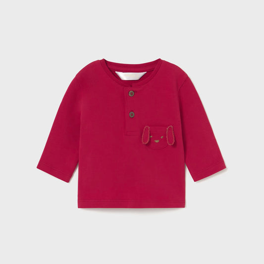 Red Pup Long Sleeve