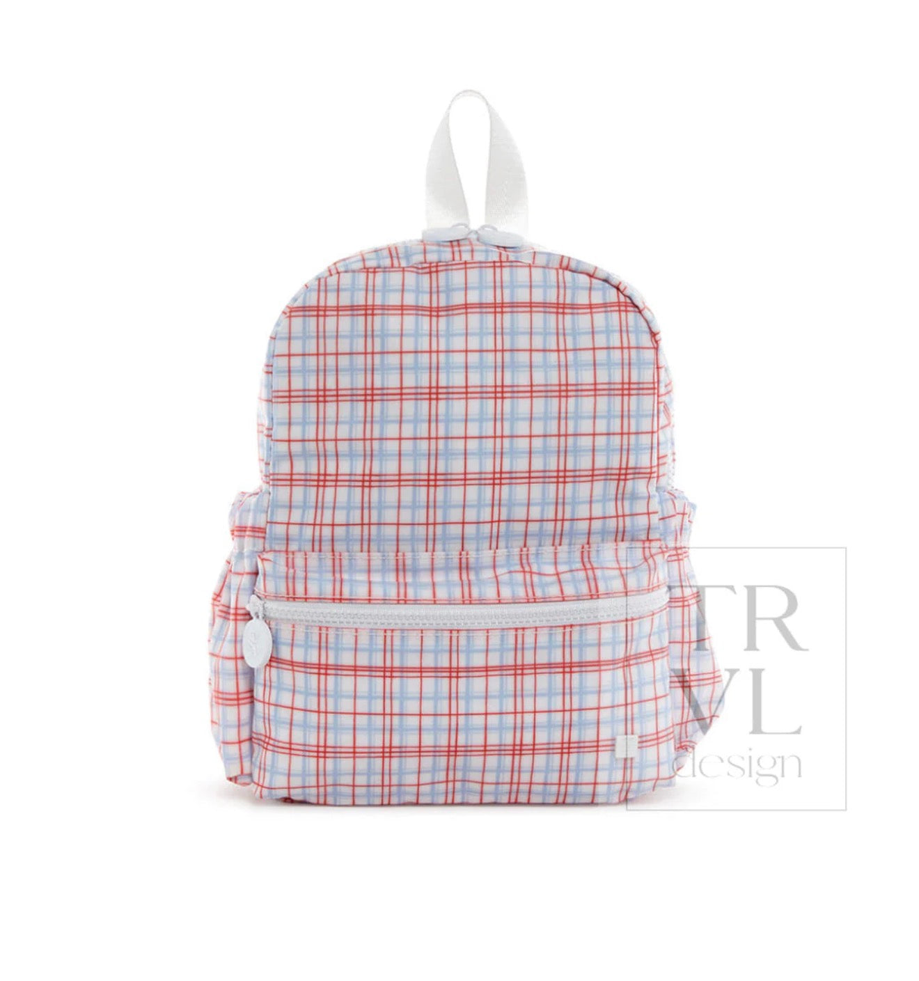 Mini classic plaid backpack