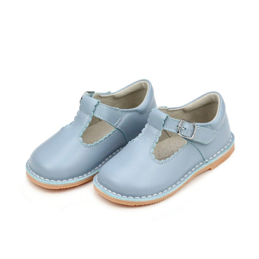 Selina Scalloped T-Strap Mary Jane F-500