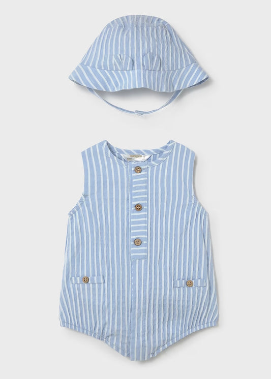 Romper with hat