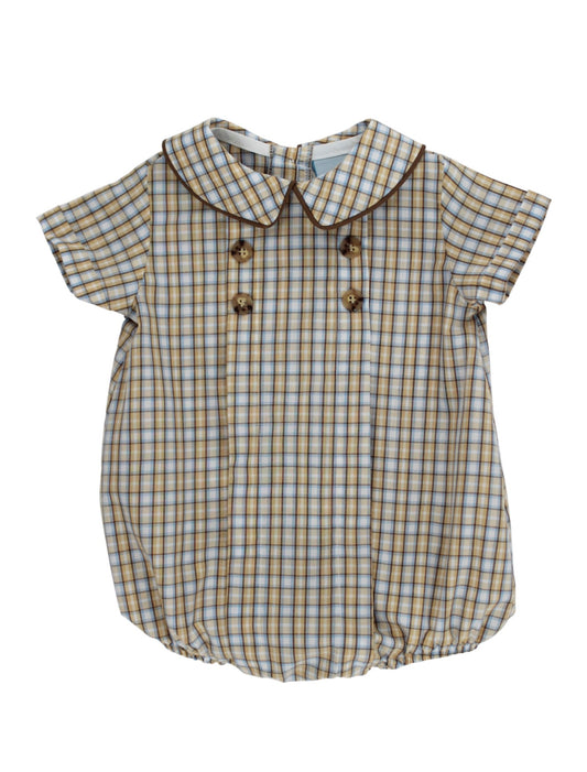 Pecan plaid bubble