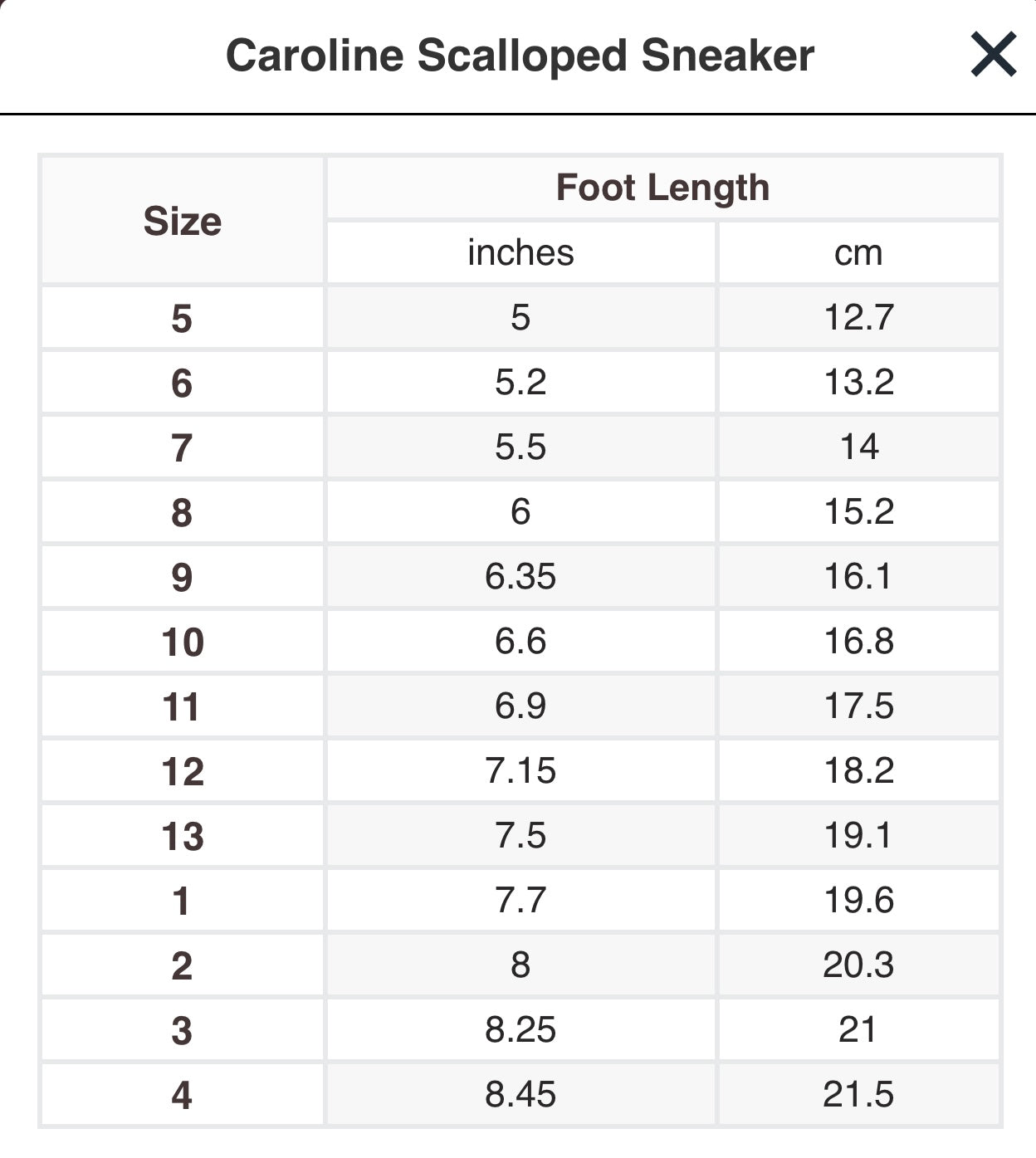 Caroline Scalloped Sneaker 678