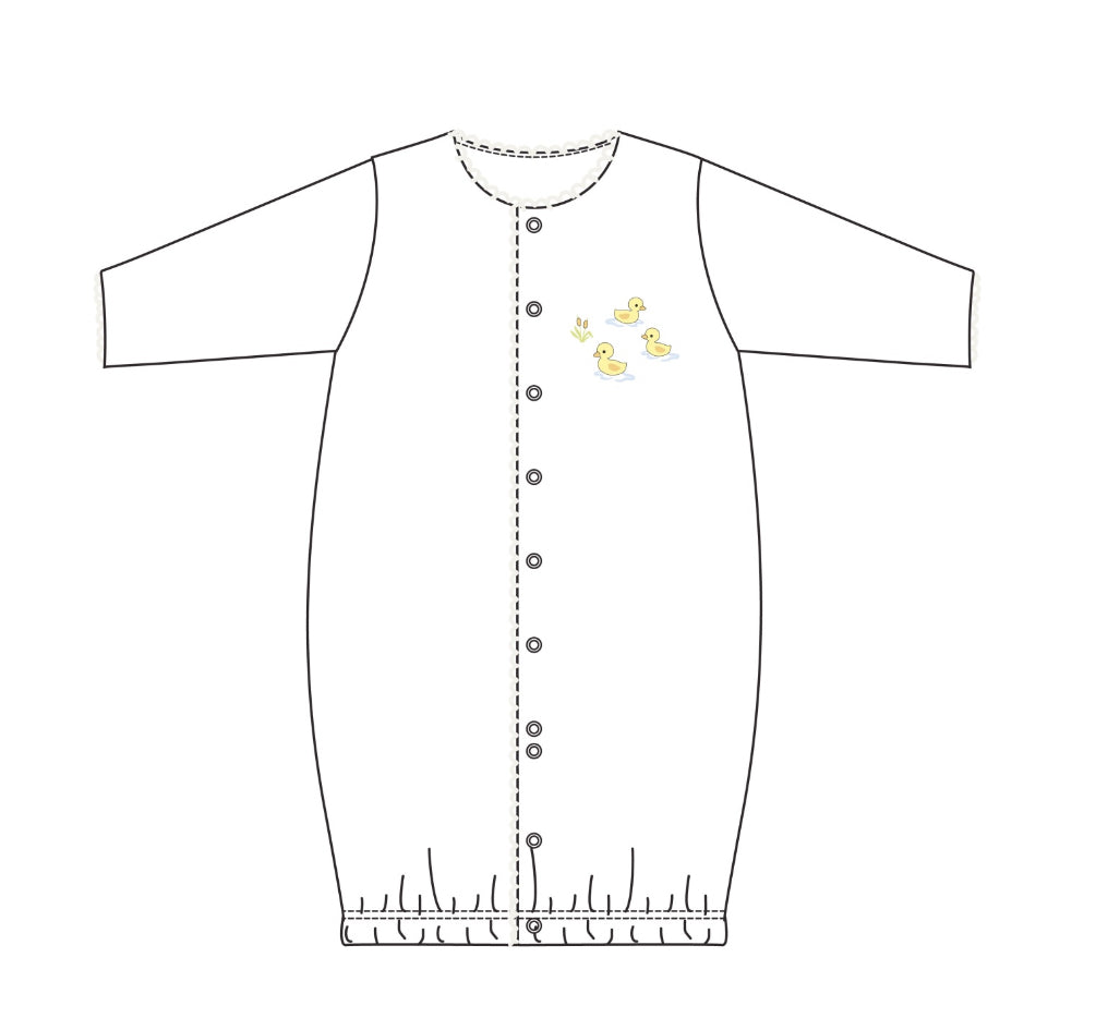 Three Little Ducks Gown