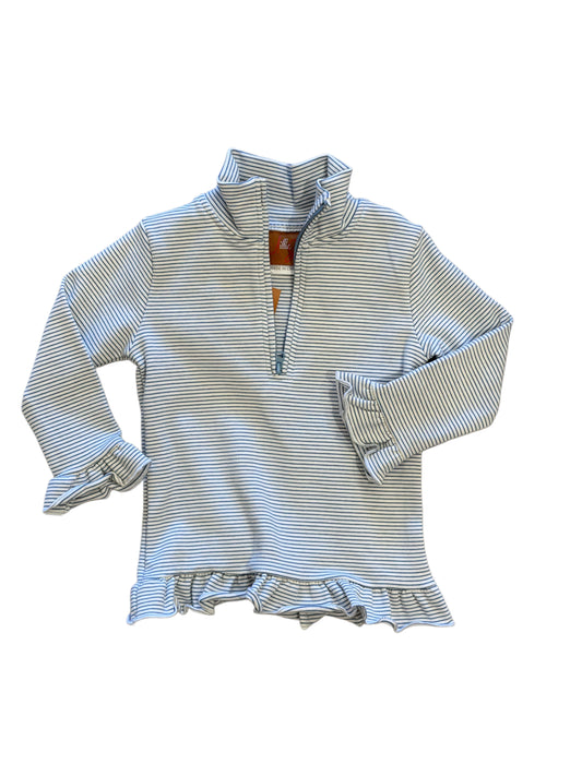 ELLIE BLUE PULLOVER ZIP