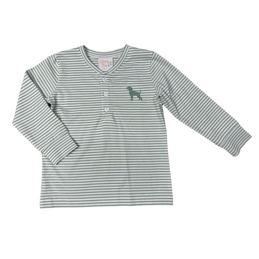 Sage Stripe Dog