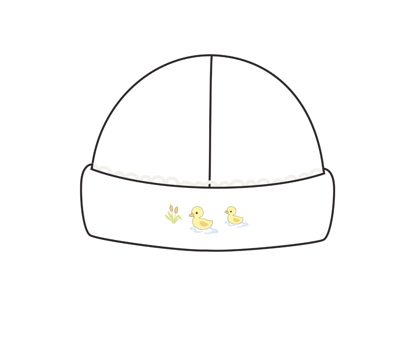 Three Little Ducks Hat