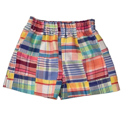 Patchwork boys shorts