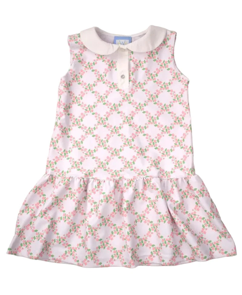 Floral polo dress
