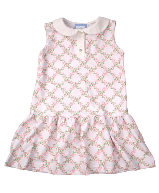 Floral polo dress