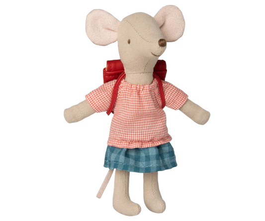 Big sister in red tricycle mouse ￼