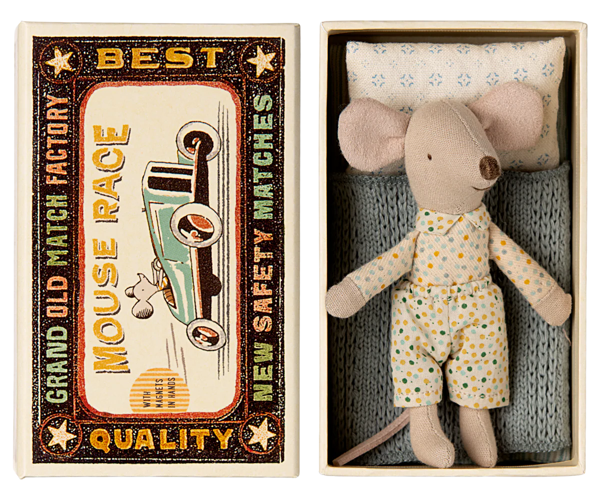 Little brother in matchbox