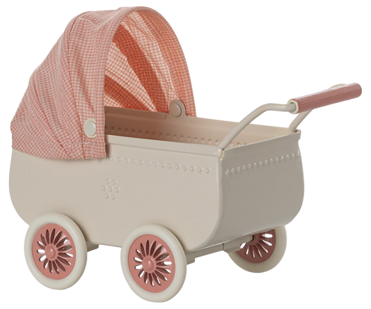Pink mouse pram