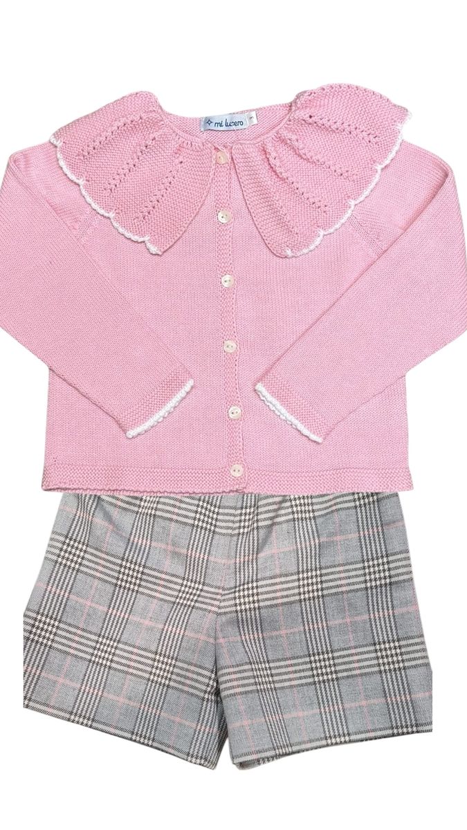 Cardigan Short Set