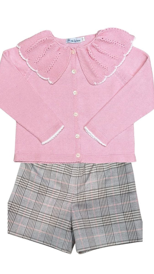 Cardigan Short Set