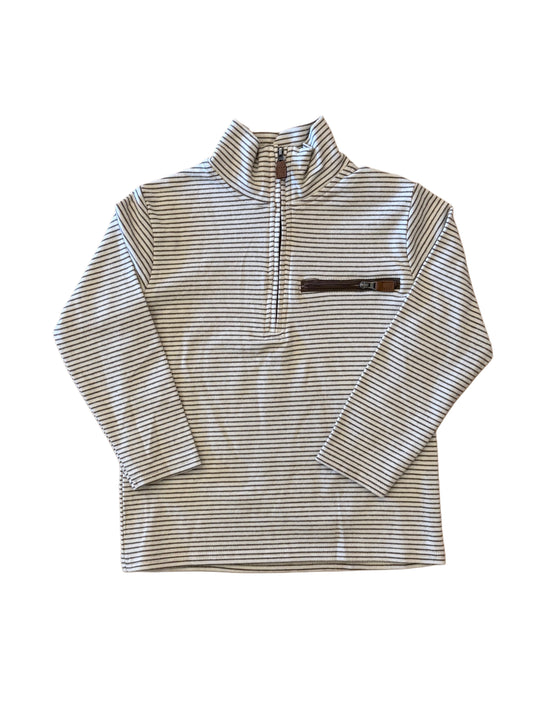 Kingston pullover zip brown
