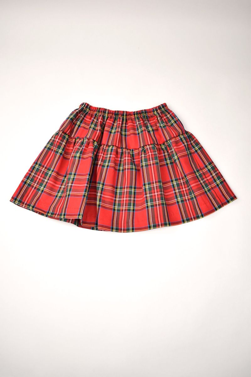 PLAID SKIRT