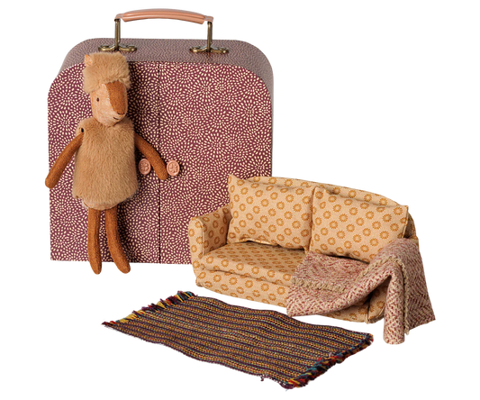 Preorder Reindeer in suitcase, Little sister
