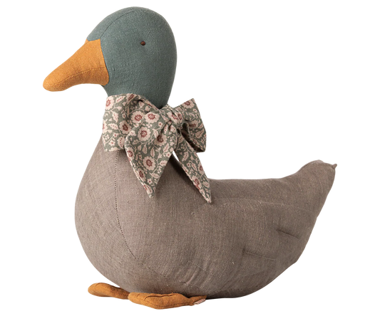 Preorder Duck with bow - Grey