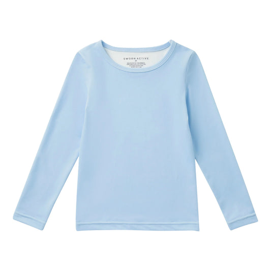 Active blue long sleeve